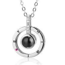 Load image into Gallery viewer, Forever Rose Box with Surprise 100 Languages I Love you Necklace - Buyingspot
