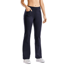 Cargar imagen en el visor de la galería, Bootcut Dress Yoga Pants with pockets for Women - Buyingspot