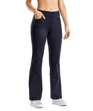 Cargar imagen en el visor de la galería, Bootcut Dress Yoga Pants with pockets for Women - Buyingspot