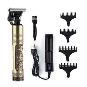 Professional Barber Hair Trimmer Rechargeable Set - Buyingspot