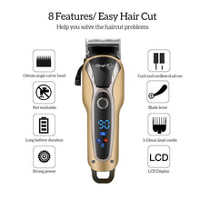 Load image into Gallery viewer, Professional Barber Hair Trimmer Rechargeable Set - Buyingspot